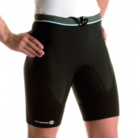 Спортивные термошорты с лайкровой вставкой женские REHBAND W7785