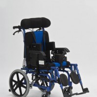 Кресло-коляска детская для детей с ДЦП FS-958 LBHP BLUE