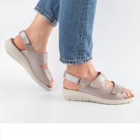 Сандалии женские FOOTWELL, бежевые, арт. 2164-FW