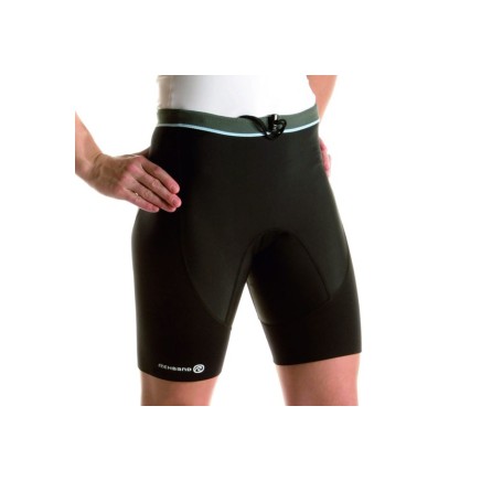 Спортивные термошорты с лайкровой вставкой женские REHBAND W7785